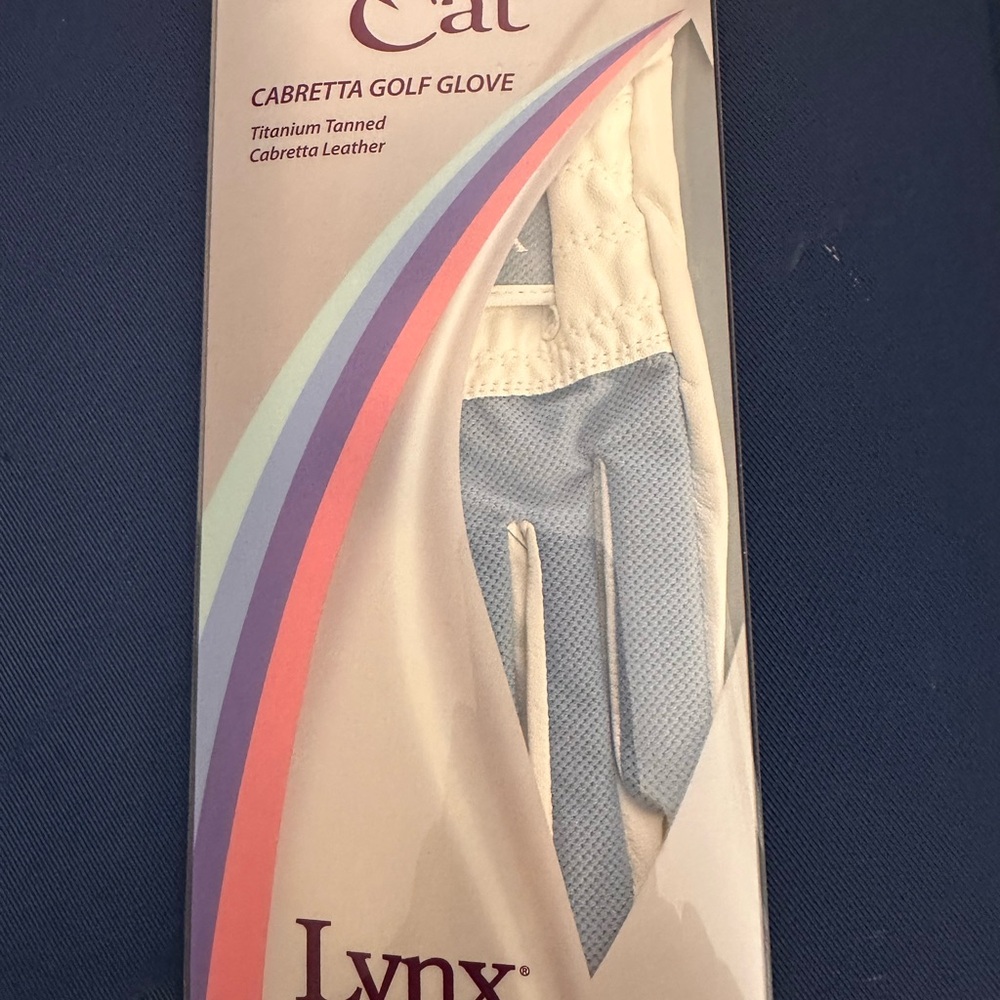 Women's White Golf Glove